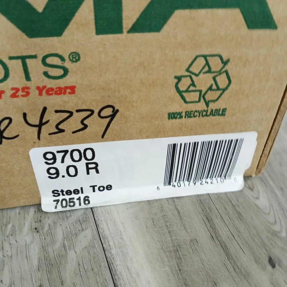Altama NEW Steel Safety Toe Work Boots Electrical Hazard Safety Boots Men's 9